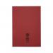 RHINO A4+ (13 x 9 inch) Oversized Exercise Book 80 Page 8mm Ruled Feint With Margin Red (Pack 50) - VDU080-200-4 19669VC