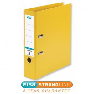 Click to view product details and reviews for Elba Smart Pro Lever Arch File A4 80mm Spine Polypropylene Yellow.