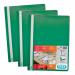 Elba Report File Clear Front Plastic Green Pack 50 400055031 19713HB