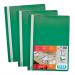 Elba Report File Clear Front Plastic Green Pack 50 400055031 19713HB