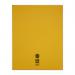 RHINO A4+ (13 x 9 inch) Oversized Exercise Book 80 Page 10mm Squared Yellow (Pack 50) - VDU080-330-2 19725VC