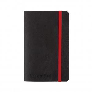 Photos - Notebook Oxford Black n Red Business Journal A6 Soft Cover Ruled & Numbered 