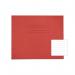 RHINO 138 x 165 Exercise Book 24 Page Ruled Feint 11mm Red (Pack 100) - VEX032-156-6 19809VC