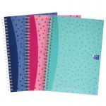Oxford Twinwire Spots Notebook 200 Pages A5 Assorted (Pack 3) 400155750 19811HB