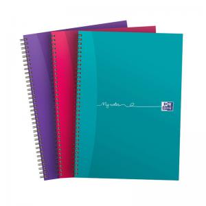 Photos - Notebook Oxford Mynotes Twinwire  200 Pages A4 Assorted Pack 3 