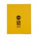 RHINO 8 x 6.5 Exercise Book 32 Page 7mm Squared Yellow (Pack 100) - VEX142-204-8 19851VC