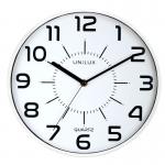 Unilux Pop Clock 280mm Diameter White - 400094282 19874HB