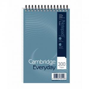 Photos - Notebook Cambridge Reporters  Wirebound Headbound 125x200mm 300 Pages 