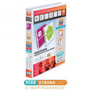 Elba Panorama Presentation Ring Binder 25mm Capacity 40mm Spine A4 2