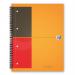 Oxford International Wirebound Notebook A4+ Perforated 160 Pages Orange 100104036 19986HB