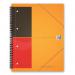 Oxford International Wirebound Polypropylene Meeting Book A4+ Perforated 4 Holes 160 Pages Orange 100104296 20014HB