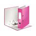 Leitz Wow Lever Arch File Laminated Paper on Board A4 80mm Spine Width Pink (Pack 10) 10050023 20066ES