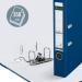 Leitz 180 Lever Arch File Polypropylene A4 52mm Spine Width Blue (Pack 10) 10151035 20157ES