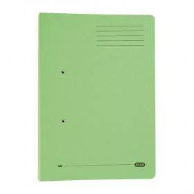 Elba Spirosort Transfer Spring Files Recycled 315gsm Foolscap Green (Pack 25) 100090160 20182HB