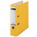 Leitz 180 Lever Arch File Polypropylene A4 80mm Spine Width Yellow (Pack 10) 10101015 20220ES