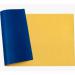 Exacompta Bee Blue Desk Mat 40 x 80cm Saffron/Turquoise - 29145E 20243EX