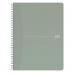 Oxford Office Wirebound Notebook My Rec Up  A4 Ruled 180 Pages Green 400166099 20266HB