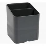 Exacompta PEN-CUBE Pen Pot 74 x 74 x 93mm Grey - 67707D 20341EX