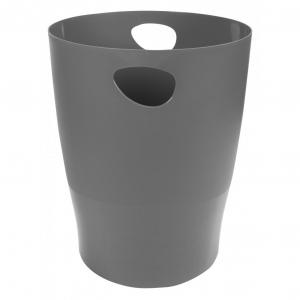 Exacompta ECOBIN 15 Litre Waste Bin 263 x 263 x 335mm Dark Grey -