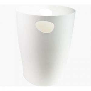 Exacompta ECOBIN 15 Litre Waste Bin 263 x 263 x 335mm White - 45313D
