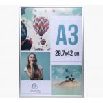 Exacompta Aluminium Photo Frame A3 Silver - 83758D 20390EX