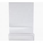 Exacompta Acrylic Display Easel 30 x 83 x 53mm Clear - 88058D 20404EX