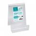 Exacompta Acrylic Display Easel 100 x 110 x 150mm Clear - 88258D 20418EX