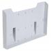 Exacompta Horizontal Wall Literature Holder 80 x 327 x 213mm Light Grey - 63140D 20460EX