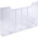 Exacompta Horizontal Wall Literature Holder 80 x 327 x 213mm Clear - 64158D 20467EX