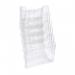 Exacompta Horizontal Wall Literature Holder 80 x 327 x 213mm Clear - 64158D 20467EX