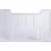 Exacompta Horizontal Wall Literature Holder 80 x 327 x 213mm Clear - 64158D 20467EX