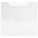 Exacompta Vertical Literature Holder Cover 6 x 239 x 232mm Clear - 64558D 20481EX