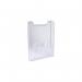 Exacompta Vertical Wall Literature Holder 80 x 239 x 300mm Clear - 64658D 20488EX