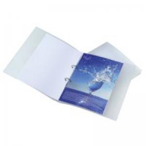 Rapesco ECO 2-Ring 25mm Binder A4 Clear Pack 10 - 1045 20551RA