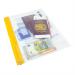 Rapesco Zippi Bag with Metal Zip A4+ Clear Assorted Colours - PK5 - 1503 20558RA