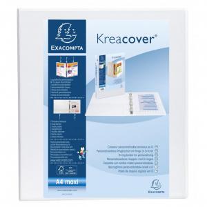 Exacompta Presentation Ring Binder Polypropylene 4 D-Ring A4 50mm