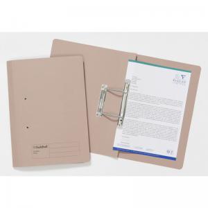 Guildhall Spring Transfer File Manilla Foolscap 285gsm Buff Pack 25 -