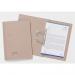Guildhall Spring Transfer File Manilla Foolscap 285gsm Buff (Pack 25) - 346-BUFZ 20693EX