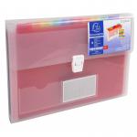 Exacompta Expanding File Polypropylene 330x250mm 13 Pocket Clear - 55298E 20707EX