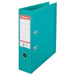 Esselte No.1 Lever Arch File Polypropylene A4 75mm Spine Width Turquoise (Pack 10) 811550 20871ES
