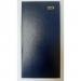 ValueX Slim Pocket Diary Week To View 2024 Blue - BUSSLIM1 Blue 20917SY