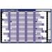 ValueX Double Sided Compact Year And Holiday Planner Unmounted 2024 - CYPU 20966SY
