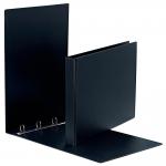 Esselte Standard Ring Binder Polypropylene 4 D-Ring A3 25mm Rings Landscape Black 68737 21095ES