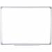 Bi-Office Earth-It Non Magnetic Melamine Whiteboard Aluminium Frame 1200x900mm - PRMA0500790 21113BS