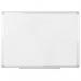 Bi-Office Earth-It Non Magnetic Melamine Whiteboard Aluminium Frame 1800x1200mm - PRMA2700790 21120BS