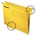 Esselte Classic Foolscap Suspension File Board 15mm V Base Yellow (Pack 25) 90335 21193ES