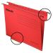 Esselte Classic Foolscap Suspension File Board 15mm V Base Red (Pack 25) 90336 21200ES