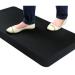 Anti-Fatigue Ergonomic Non-Slip Floor Standing Comfort Mat 80 x 50cm Black - UFCA20320BLK 21211FL