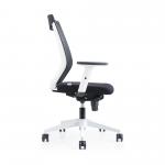 Rocada Ergoline Operators Chair Black/White - 908W-4 21328RC