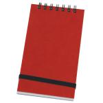 Silvine 76x127mm Wirebound Pressboard Cover Notebook 192 Pages Red (Pack 12) 21442SC